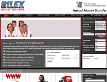 Tablet Screenshot of bilexmoney.com